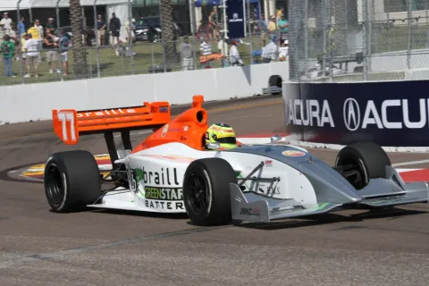 #77 James Winslow – Sam Schmidt Motorsports – Dallara IP2 - Infiniti – IRL Indy Lights 2010