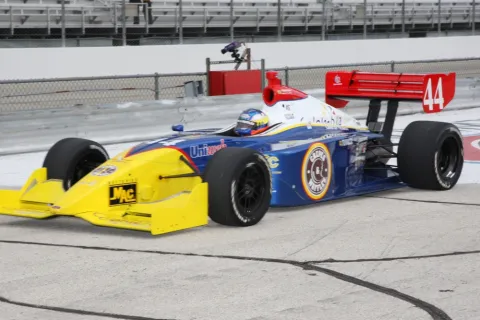 #44 Gustavo Yacaman – Sam Schmidt Motorsports – Dallara IP2 - Infiniti – IRL Indy Lights 2009