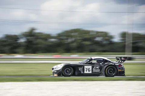 #76 Dominik Baumann – Schubert Motorsport – BMW Z4 GT3 (E89) – Blancpain Sprint Serie 2014