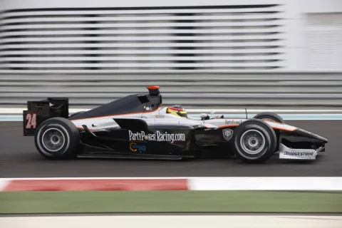 #24 Roldan Rodriguez – Scuderia Coloni – Dallara GP2/05 - Renault – GP2 Asia 2009-2010