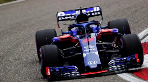 #28 Brendon Hartley – Scuderia Toro Rosso – Toro Rosso STR13 - Honda – FIA Formel 1 Weltmeisterschaft 2018