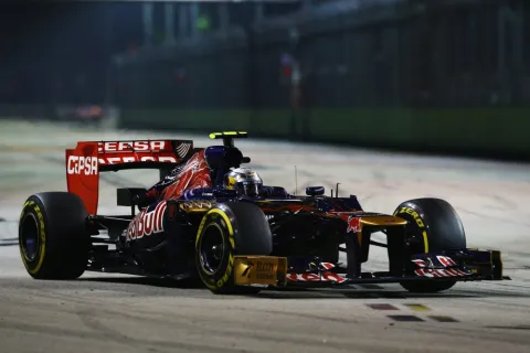 #17 Jean-Eric Vergne – Scuderia Toro Rosso – Toro Rosso STR7 - Ferrari – FIA Formel 1 Weltmeisterschaft 2012
