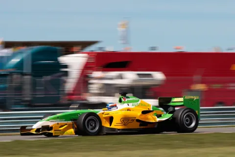 #24 John Martin – SF Team Australia (Alan Docking Racing) – Panoz DP09B - Menard – Formel Superliga 2011
