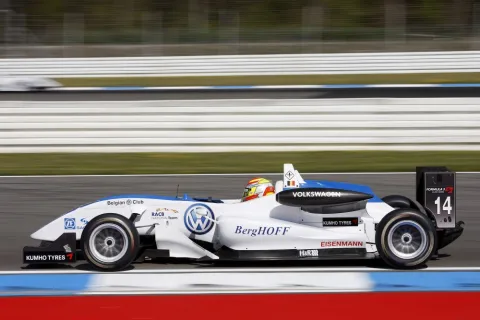 #14 Laurens Vanthoor – Signature – Dallara F308 - Volkswagen – Formel 3 Euroserie 2010
