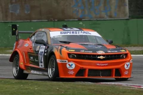 #12 Francesco Sini – Solaris Motorsport – Chevrolet Camaro (V) – Internationale Superstars Serie 2013