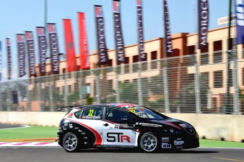 #22 Tom Boardman – Special Tuning Racing – Seat Leon TDI – FIA Tourenwagen Weltmeisterschaft 2012