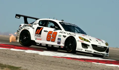 #69 Emil Assentato – Speedsource – Mazda RX-8 GT – Grand-Am Sportwagen Serie 2010