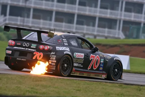 #70 Sylvain Tremblay – Speedsource – Mazda RX-8 GT – Grand-Am Sportwagen Serie 2011