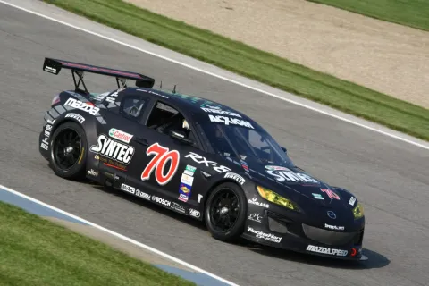 #70 Sylvain Tremblay – Speedsource – Mazda RX-8 GT – Grand-Am Sportwagen Serie 2009