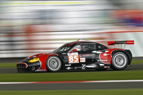 #85 Jeroen Bleekemolen – Spyker Squadron – Spyker C8 Laviolette GT2R – LeMans Serie (LMS) 2010
