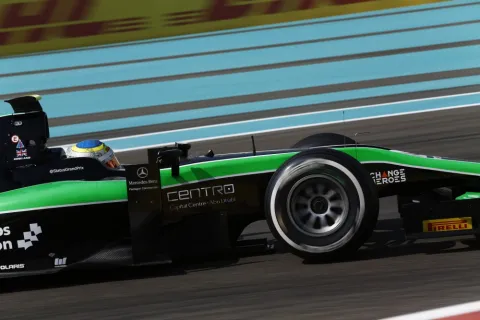 #23 Oliver Rowland – Status GP – Dallara GP2/11 - Mecachrome – GP2 Serie 2015