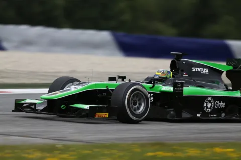 #22 Marlon Stöckinger – Status GP – Dallara GP2/11 - Mecachrome – GP2 Serie 2015