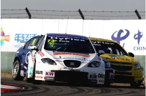 #73 Frederic Barth – Sunred Engineering – Seat Leon 1.6T – FIA Tourenwagen Weltmeisterschaft 2012