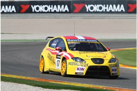 #17 Michel Nykjaer – Sunred Engineering – Seat Leon SR 1.6T – FIA Tourenwagen Weltmeisterschaft 2011
