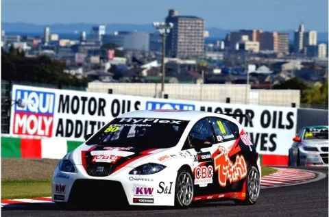 #80 Hiroki Yoshimoto – Sunred Engineering – Seat Leon SR 1.6T – FIA Tourenwagen Weltmeisterschaft 2012