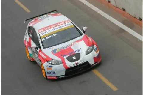 #18 Frederic Barth – Sunred Engineering – Seat Leon TDI – FIA Tourenwagen Weltmeisterschaft 2010