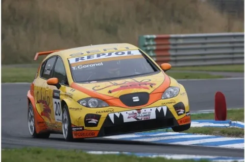 #20 Tom Coronel – Sunred Engineering – Seat Leon TFSI – FIA Tourenwagen Weltmeisterschaft 2008
