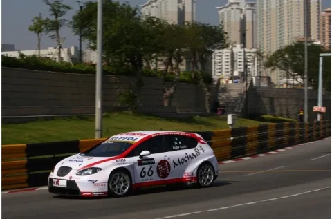 #66 Andre Couto – Sunred Engineering – Seat Leon TFSI – FIA Tourenwagen Weltmeisterschaft 2009