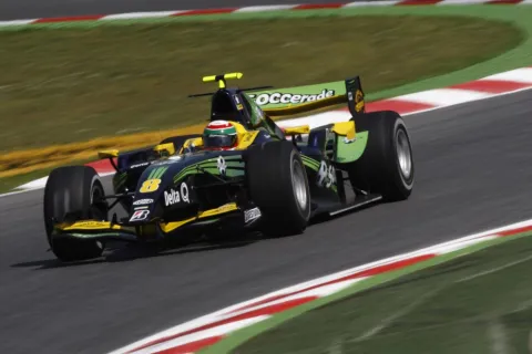 #8 Alvaro Parente – Super Nova Racing – Dallara GP2/08 - Renault – GP2 Serie 2008