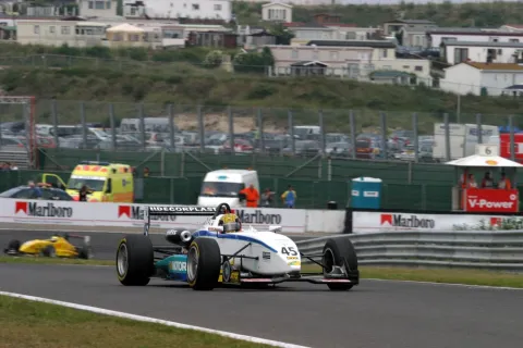 #45 Peter Elkmann – Swiss Racing Team – Dallara F302 - Spiess Opel – Marlboro Formel 3 Masters 2004
