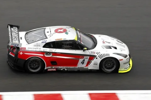 #4 Max Nilsson – Swiss Racing Team – Nissan GT-R (R35 GT1) – FIA GT1 Weltmeisterschaft 2010