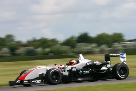 #42 Richard Goddard – T-Sport – Dallara F308 - Mugen Honda – Britische Formel 3 Meisterschaft 2012