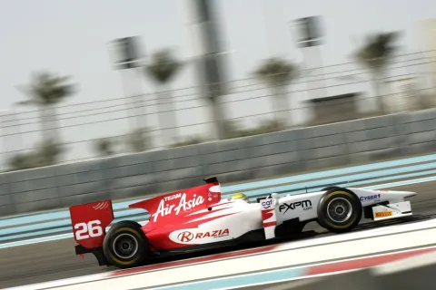 #26 Luiz Razia – Team AirAsia – Dallara GP2/11 - Mecachrome – GP2 Asia 2010-2011