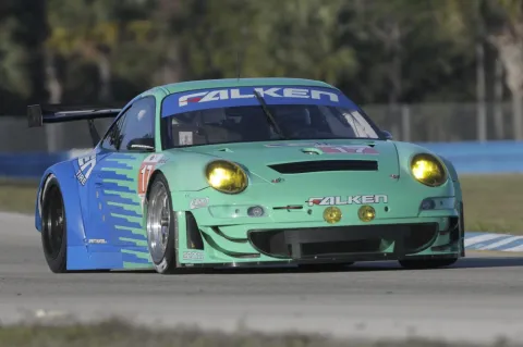 #017/17 Wolf Henzler – Team Falken Tire – Porsche 911 GT3 RSR (997-2009) – Amerikanische LeMans Serie 2011