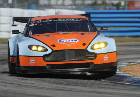 #60 Fabien Giroix – Gulf Racing – Aston Martin V8 Vantage GT2 – Interkontinentaler LeMans Cup 2011