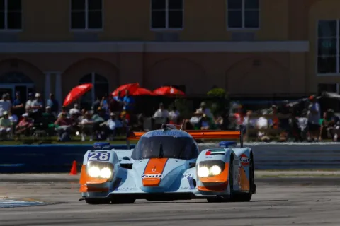 #28 Ludovic Badey – Gulf Racing – Lola B12/80 - Nissan – FIA Langstrecken Weltmeisterschaft 2012