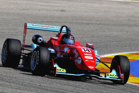 #14 Gerard Barrabeig – Team Ghinzani – Dallara F308 - FPT Fiat – Italienische Formel 3 Meisterschaft 2012