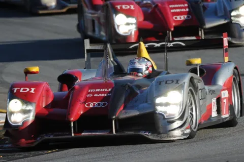 #7 Tom Kristensen – Team Joest – Audi R15 TDI plus – Amerikanische LeMans Serie 2010