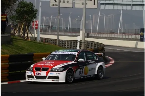 #63 Cesar Campanico – Team Novadriver – BMW 320si (E90) – FIA Tourenwagen Weltmeisterschaft 2010