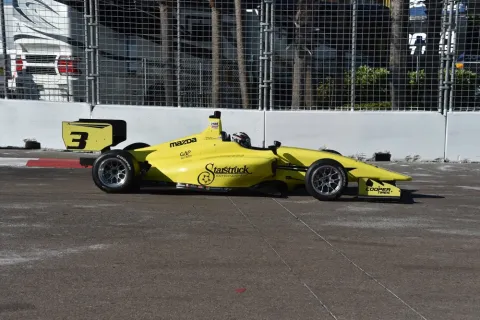 #3 Shelby Blackstock – Team Pelfrey – Dallara IL15 - Mazda – Indy Lights 2018