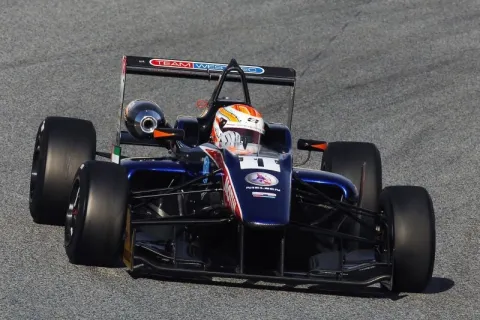 #1 Edward Jones – Team West-Tec – Dallara F312 - Toyota – Europäische Formel 3 Open 2012