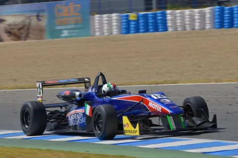 #13 Luca Orlandi – Team West-Tec – Dallara F312 - Toyota – Europäische Formel 3 Open 2013