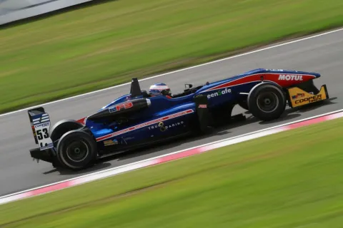 #53 Chris Vlok – Team West-Tec – Dallara F312 - Toyota – Britische Formel 3 Meisterschaft 2013