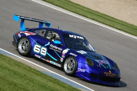 #68 Jose Manuel Gutierrez – The Racers Group – Porsche 911 GT3 Cup (997) – Grand-Am Sportwagen Serie 2009