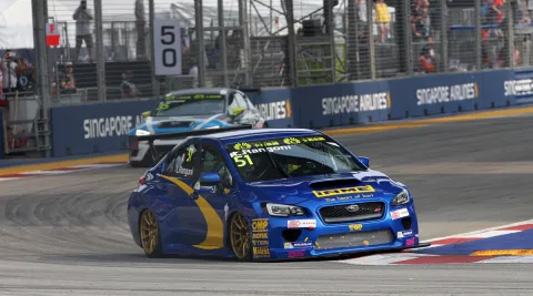 #51 Luca Rangoni – Top Run Racing – Subaru Impreza STi TCR – Internationale TCR Serie 2015