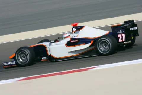 #27 Adrian Valles – Trident Racing – Dallara GP2/05 - Renault – GP2 Asia 2008-2009