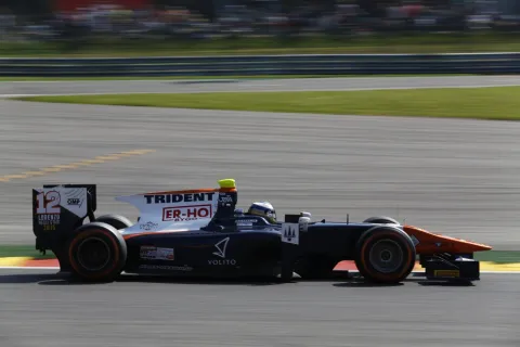 #12 Gustav Malja – Trident Racing – Dallara GP2/11 - Mecachrome – GP2 Serie 2015