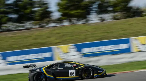 #66 Giulio Borlenghi – Vincenzo Sospiri Racing – Lamborghini Huracán GT3 – Internationales GT Open 2018