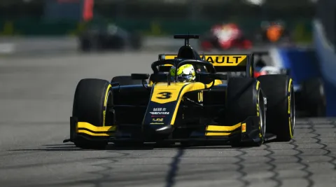 #3 Guanyu Zhou – Virtuosi Racing – Dallara F2 2018 - Mecachrome – FIA Formel 2 Meisterschaft 2020