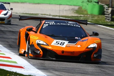 #58 Robert Bell – Von Ryan Racing – McLaren 650S GT3 – Blancpain Langstrecken Serie 2015