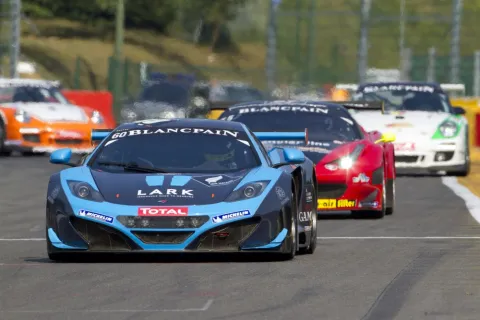 #60 Stef Dusseldorp – Von Ryan Racing – McLaren MP4-12C GT3 – Blancpain Langstrecken Serie 2012