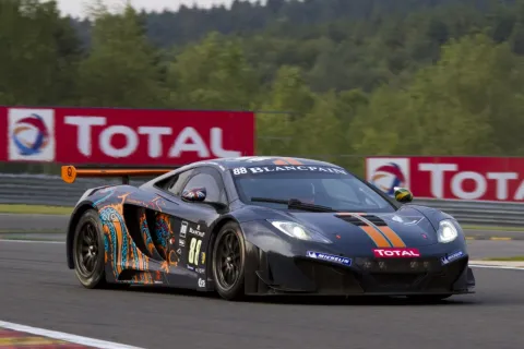 #88 Alvaro Parente – Von Ryan Racing – McLaren MP4-12C GT3 – Blancpain Langstrecken Serie 2012