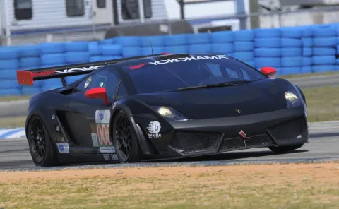 #008/08 Dominik Schwager – West Racing Team – Lamborghini Gallardo LP560 GT2 – Amerikanische LeMans Serie 2011