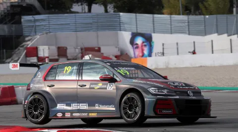 #19 Andreas Bäckman – WestCoast Racing – Volkswagen Golf GTI TCR – Europäische TCR Serie 2018