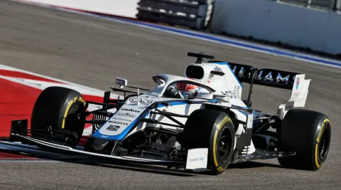 #63 George Russell – Williams – Williams FW43 - Mercedes – FIA Formel 1 Weltmeisterschaft 2020