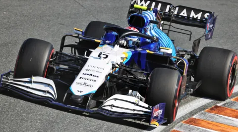 #6 Nicholas Latifi – Williams – Williams FW43B - Mercedes – FIA Formel 1 Weltmeisterschaft 2021